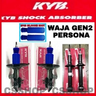 kyb proton waja gen2 persona absorber front and rear 1set=4pcs gas kayaba original suspension proton car