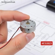 lontimemioak] 1Pcs High Speed Mini 24mm Round Motor RF-400CA-12265 D/V 5.9 6V 11500RPM For Car AV CD
