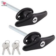 Truck Cap Locking T-Handles Campers Topper Lock and Keys T-Handle Canopy Replacement Lock T-Lock
