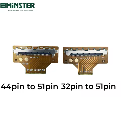 TCL 44pin to 51pin 32pin to 51pin LVDS Converter Adapter Converter Connector Flexible Flat Cable for