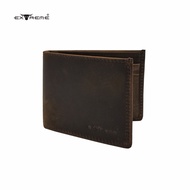 Extreme Full Grain Leather Wallet | Minimalist Wallet I RFID Blocking Energy Wallet | Extreme Dompet