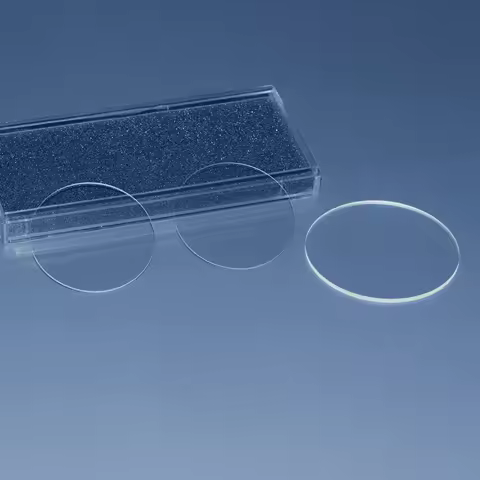 1pc Sapphire Glass Wafer Dia50mm Thick 0.05/0.1/0.2/0.3/0.4/0.5/0.6/1/2mm Ultra Thin Optical Lens Al