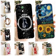 For Realme C85 Case Cover Silicone Fashion Cute Cat Funny Pattern Casing For Realme RMX5253