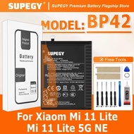 100% New High Quality BP42 Battery For Xiaom Mi 11 Lite/Mi 11 Lite 5G NE/2109119DG Phone Batteries+F