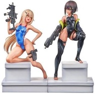 全新 日版 正版 ARMS NOTE 游泳部 部長 & 學妹 23cm 1/7 PVC Figure good smile