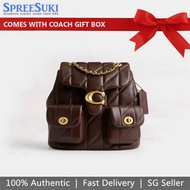 Coach Handbag In Gift Box Quilted TABBY backpack #CV984
