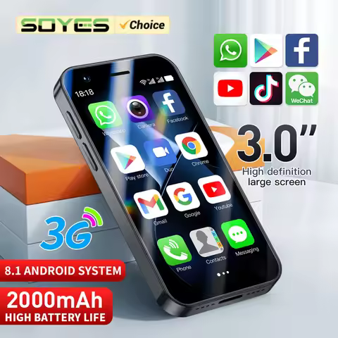 SOYES P70 Pro Max Mini Android8.1 Smartphone 3.0 Inches 2000mAh Face ID Dual SIM Standby Play Store 