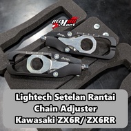 KAWASAKI Chain Adjuster ZX6R / ZX636 Lightech Chain Setting ZX-6R ZX 636kawasaki
