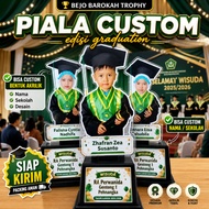Custom Acrylic Trophy Custom Graduation Trophy/ Children's Graduation Trophy/ Custom Children's Trop