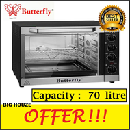 Butterfly 70L Eletric Oven - Baking Grill Convection with Fan &amp; Inner Light BEO-5275