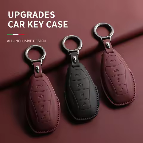 Original Car Color For Hongqi H5 H6 H9 HS5 HS7 EH7 HS3 H5 PHEV E-HS9 Car Remote Key Case Shell Durab