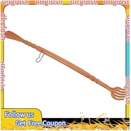 【D&F】Brown Plastic Handle Back Scratch helper Massager 48 cm