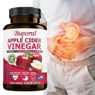 Apple Cider Vinegar Capsules, ACV Supplement with Organic Cayenne Pepper and Ceylon Cinnamon, Inulin