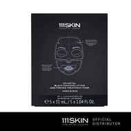 111SKIN Black Diamond Face Mask - Lifting & Firming, Instant Tightening (5 Pcs x 30ml)