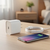 20W USB-C to L PD Charging Kit for iPhone 5-16 Max Includes Cable & Charger  Kit Pengecasan 20W USB-