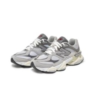 100% Original New Balance NB 9060 Light Grey Low-top classic versatile lifestyle casual shoes sneake