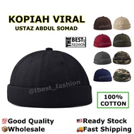 New Trend Topiah Songkok Miki Hat Viral Kopiah Hat Abdul Somad Baru Haji Umrah Children's Hat Sailor