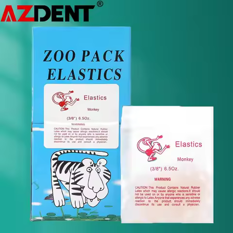 5000PCS/BOX AZDENT Dental Rubber Band Orthodontic Ligation Ring