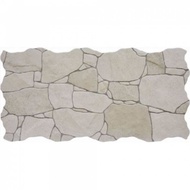 Keramik Dinding Batu Alam Interlok Roman Driverstone Sand 30X60 Kw1