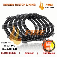 Racing Clutch Lining for Wave 100/110, Xrm 100/110