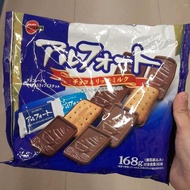 Bourbon Alfort Milk Chocolate Biscuit Chocolate Layer Biscuit Imported 168gr