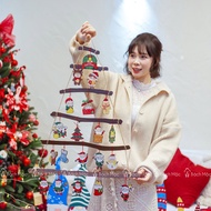 [Christmas 2025 gives away 4 led lights] Bach Moc Christmas wall-mounted Christmas tree decoration