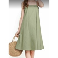 Playing Dress in Sage Green