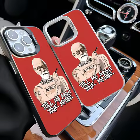Epc S-Sigmund F-Freud Psychologist Phone Case IMD Phone Case For iPhone 16 15 14 13 12 11 Pro Max Pl