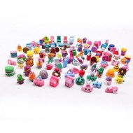 Shopkins ของเล่น 50 Pcs ตัวเลขการกระทำหลวมลักษณะสุ่มที่แตกต่างกัน Season 1,2,3,4, 5,6