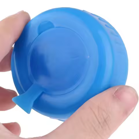 Water Jug Cap 5 Pack Plastic Water Bottle Cap Blue Gallon Drinking Water Bottle Cap Replacement Bott