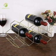 MXMUSTY1 Wine Rack Metal Black Barware Shelves Space Saver Honeycomb Hexagon Wine Bottle Storage