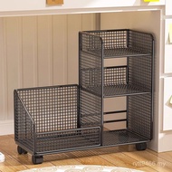She Shelf Student Bookshelf Under Desk Shelf Desk Schoolbag Storage Book Mobile Household Storage Bo