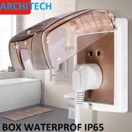 Box Waterproof buat Stop Kontak Architect body Hitam (Not Kavacha)