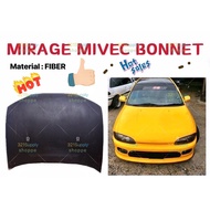 🔥MIVEC MIRAGE FRONT BONNET LL8313 // FIBER BONET WIRA  DEPAN COVER LL8313  / SATRIA / PUTRA / ARENA🔥