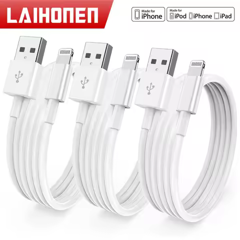 3pcs 1pc for iPhone charger cable lightning data cable original MFi certified UsB A chargingcablesui