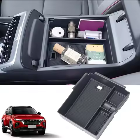 Upgraded Design Center Console Organizer for Hyundai Tucson Limited/Tucson Hybrid SEL 2022 2023 2024