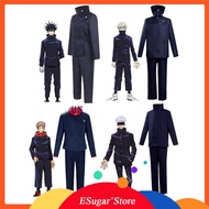 Top+Pants 2Pcs Set !! Jujutsu Kaisen Cosplay Costume Jujutsu Kaisen Yuji Itadori,fushiguro Megumi,in
