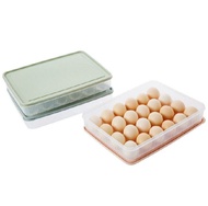 Diya 24 Grids Portable Egg Storage Box Egg Fresh Box Refrigerator Tray Container Double Layer Egg