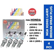 100% Original NGK 92932 laser iridium spark plug hrv civic accord