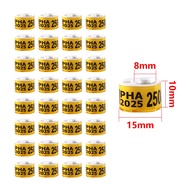 5/10/25Pcs Aluminum Plastic Pigeon 2025 PHA Oval ring for Pigeon club Training ring singsing ng kala