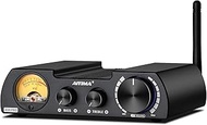 AIYIMA A08 PRO TPA3255 Stereo Amplifier Bluetooth 5.1 with VU Meter 300W+300W HiFi Class D Stereo Di