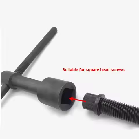 Internal Square Pressure Tool Holder Chuck Key Screw Wrench 8 10 12 14 17mm Square Head