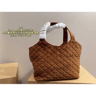 P Matching Box⚠Size 31 * 28 icare mini Suede Tote Bag ICARE Tote Bag~Shopping Bag, Hot Full Net ICAR