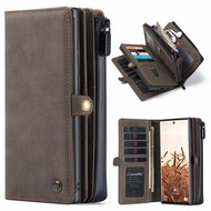 Samsung Galaxy Note 20 Ultra / S22 Plus / S22 Ultra / A73 5G / A53 5G / A33 5G / S23 Plus / S23 Ultra Flip Caseme 018 Wallet Leather Case Cover Sarung Dompet Kulit PU