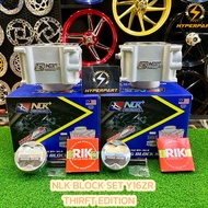 NLK PERFORMANCE RACING SUPER CERAMIC BLOCK SET TE  Y16 NVX 58+3 60+3