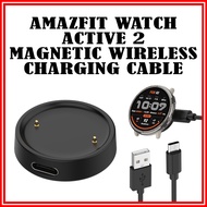 Amazfit Watch Active 2 Square Magnetic Charging Cable Amazfit Active 2 Amazfit Bip 6 Charger Cable C