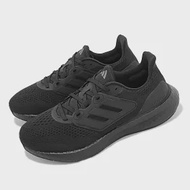 adidas 慢跑鞋 Pureboost 23 寬楦 男鞋 女鞋 黑 全黑 緩震 運動鞋 路跑 愛迪達 IF4840 23.5cm BLACK