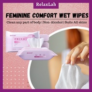 Feminine Wet Tissue Tisu Basah Perempuan Wet Wipes Female Private Part Whitening Lotion Makeup Remov