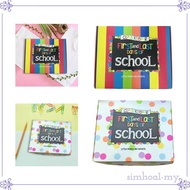 [SimhoabeMY] Memory Album Set Supplies Gift Memories Keepsake School Years Keepsake Book