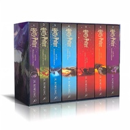 正版🔥哈利波特英語原版 Harry Potter 1-7/盒裝平裝書全套英文原版 harrypotter英文版哈利波特英國版進口兒童英文科幻小說JK Rowling #kid book